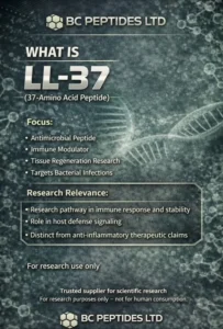 LL-37: Research into Antibacterial Activity and Tissue Repair
