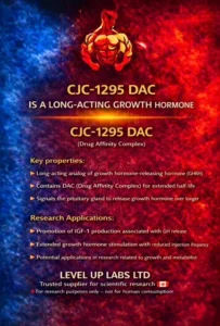 CJC-1295 DAC: Research into Growth Hormone Pulse Regulation